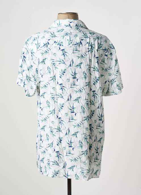 Cămașă cu mâneci scurte alb BENSON & CHERRY bărbat