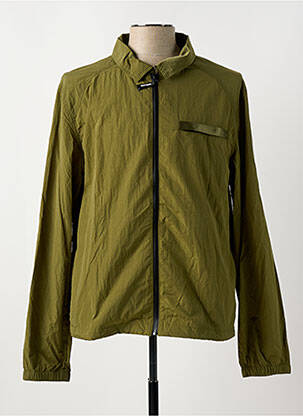 Jachete casual croială dreaptă verde DOUBLEHOOD bărbat