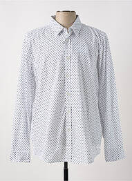 Cămașă cu mâneci lungi imprimeu fantezie alb HUGO BOSS homme