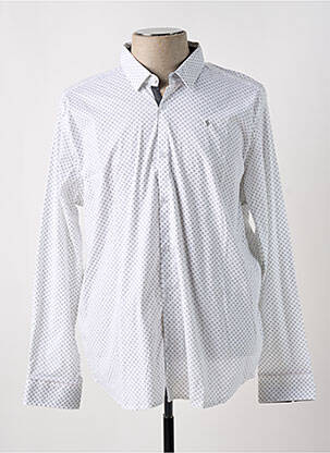 Cămașă cu mâneci lungi alb SUN VALLEY bărbat