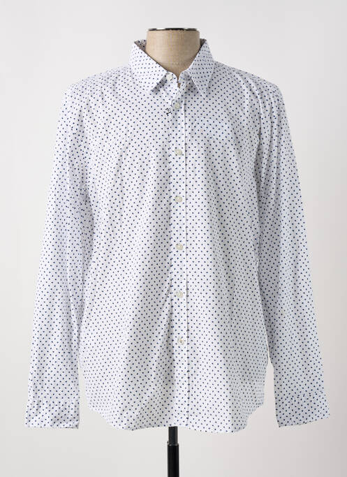 Cămașă cu mâneci lungi alb HUGO BOSS bărbat