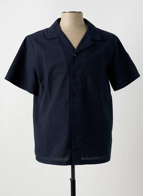 Cămașă cu mâneci scurte albastru LE TEMPS DES CERISES bărbat