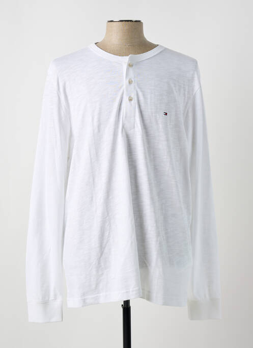 Tricou alb TOMMY HILFIGER bărbat