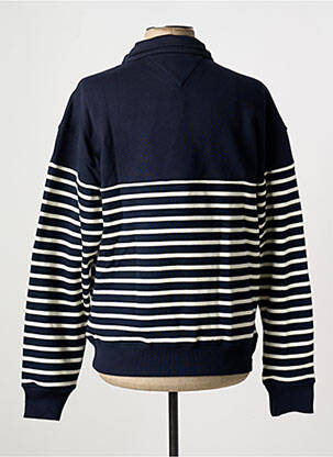Pulover strânsă pe partea de jos mâneci lungi albastru TOMMY HILFIGER femeie