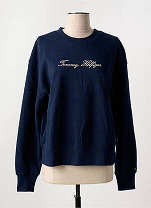 Hanorac broderie mâneci lungi albastru TOMMY HILFIGER femeie