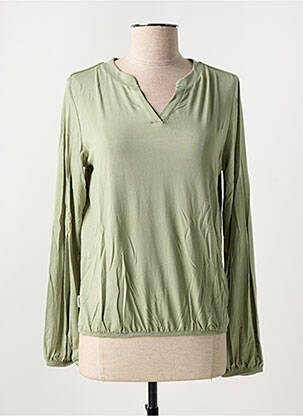 Tricou mâneci lungi mâneci lungi verde RAGWEAR femeie