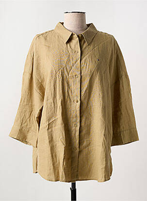 Cămașă maro TOMMY HILFIGER femeie