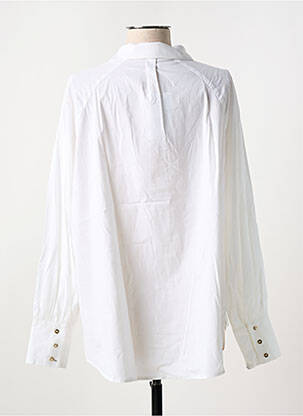 Cămașă croială dreaptă mâneci lungi alb LPB femeie
