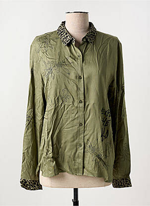 Cămașă verde FREEMAN T.PORTER femeie