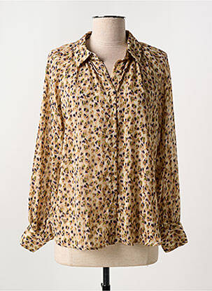 Cămașă maro LE TEMPS DES CERISES femeie