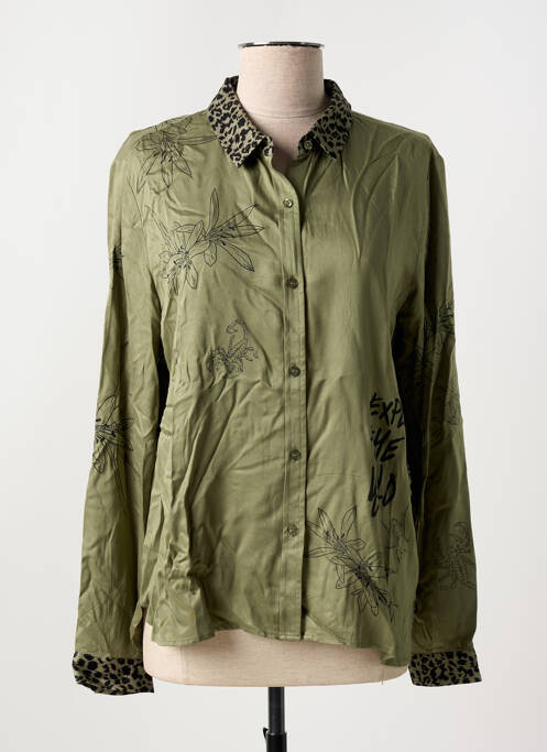 Cămașă verde FREEMAN T.PORTER femeie