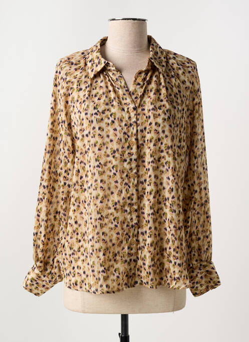 Cămașă maro LE TEMPS DES CERISES femeie