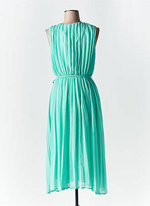 Rochie midi fără mâneci fără mâneci verde SALSA femeie