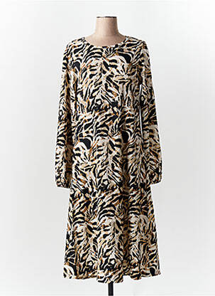 Rochie midi maro SOYACONCEPT femeie