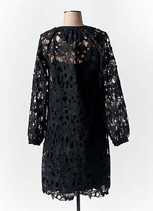 Rochie midi mâneci lungi mâneci lungi negru SOYA femeie
