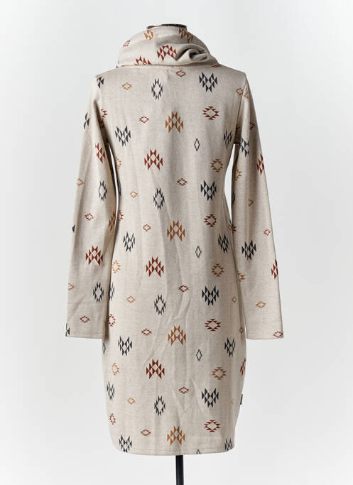 Rochie midi bej RAGWEAR femeie