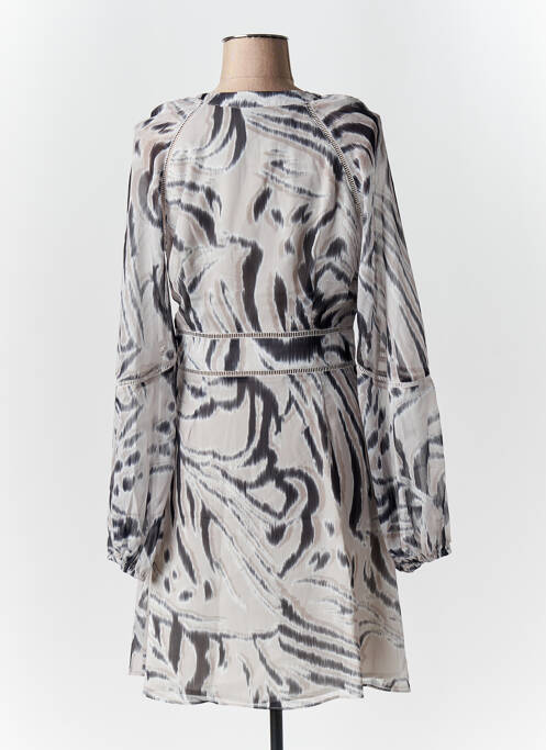 Rochie midi gri GUESS femeie