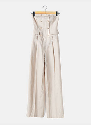 Salopetă-pantalon bej IMPERIAL femeie