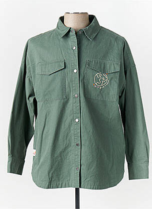 Jachete casual croială dreaptă verde RAGWEAR femeie