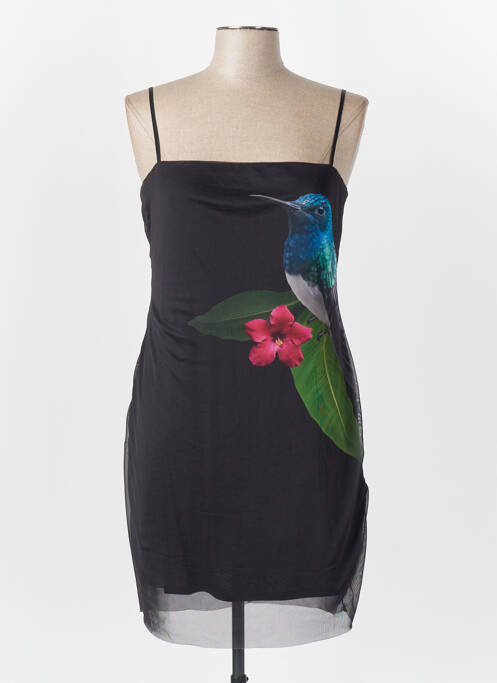 Rochie scurtă negru DESIGUAL femeie