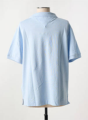 Polo broderie mâneci scurte albastru TOMMY HILFIGER femeie
