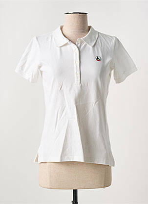 Polo broderie mâneci scurte bej JOTT (JUST OVER THE TOP) femeie