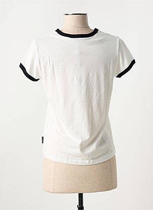 Tricou imprimeu fantezie mâneci scurte bej LE TEMPS DES CERISES femeie