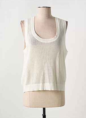 Pulover bej FREEMAN T.PORTER femeie