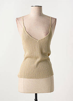 Pulover auriu MOLLY BRACKEN femeie