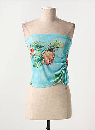 Top albastru DESIGUAL femeie