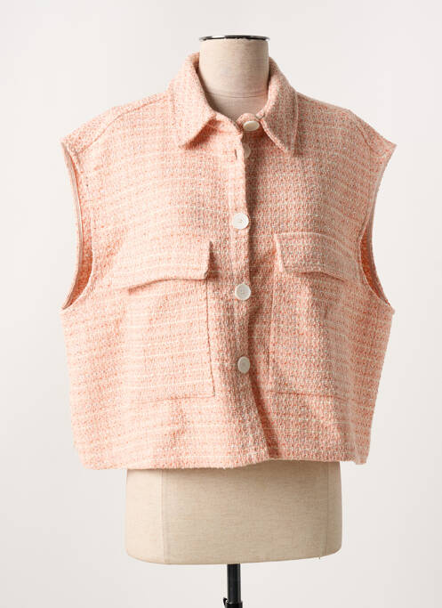 Jachete elegante portocaliu PLEASE femeie