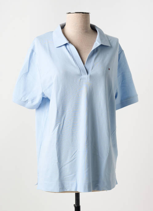 Polo albastru TOMMY HILFIGER femeie