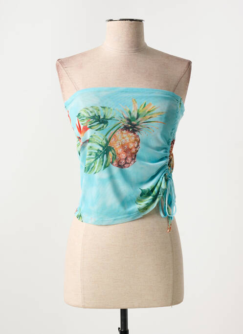 Top albastru DESIGUAL femeie