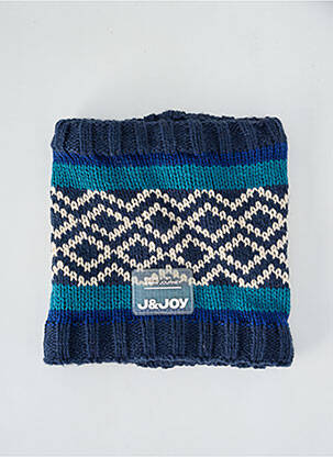 Guler / Eșarfă de gât albastru J&JOY băiat