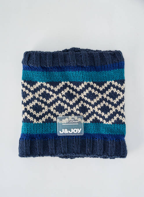 Guler / Eșarfă de gât albastru J&JOY băiat