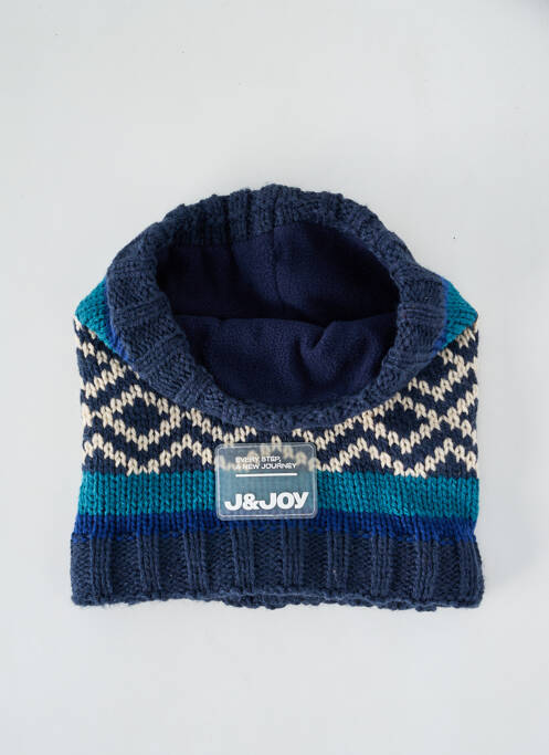 Guler / Eșarfă de gât albastru J&JOY băiat