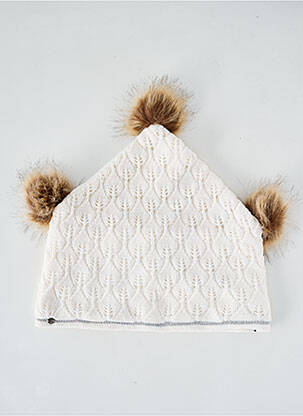 Guler / Eșarfă de gât bej IKKS fată