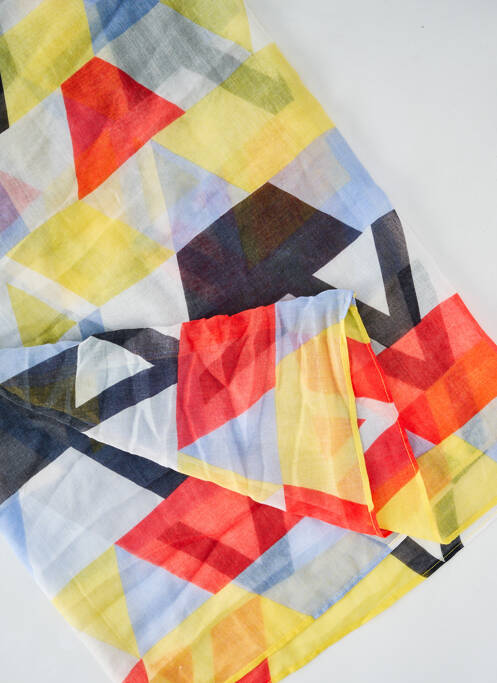 Guler / eșarfă de gât imprimeu fantezie galben STREET ONE femme