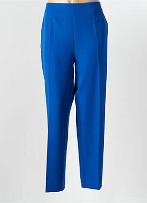 Pantalon slim talie elastică mărime normală albastru GREGORY PAT femeie