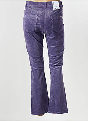 Pantalon evazat elasticitate mărime normală violet EAST DRIVE femeie