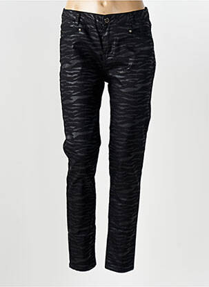 Pantalon slim negru EVA KAYAN femeie
