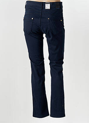 Pantalon slim talie elastică albastru ZERRES femeie