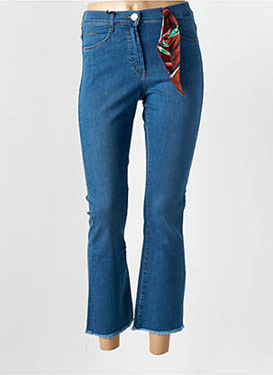 Blugi cu croială evazată albastru EAST DRIVE femeie