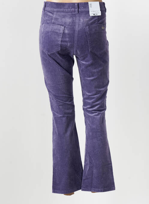 Pantalon evazat violet EAST DRIVE femeie