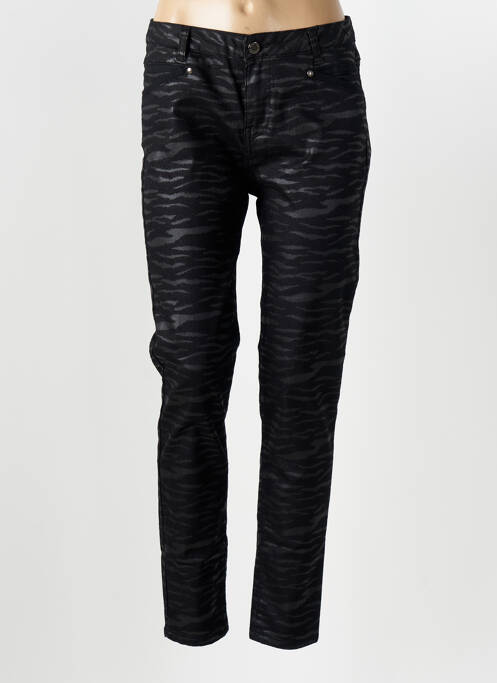Pantalon slim negru EVA KAYAN femeie