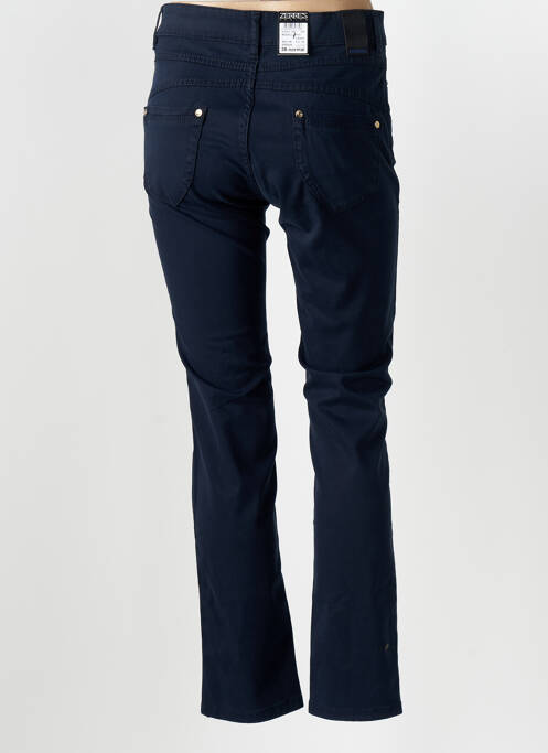 Pantalon slim albastru ZERRES femeie