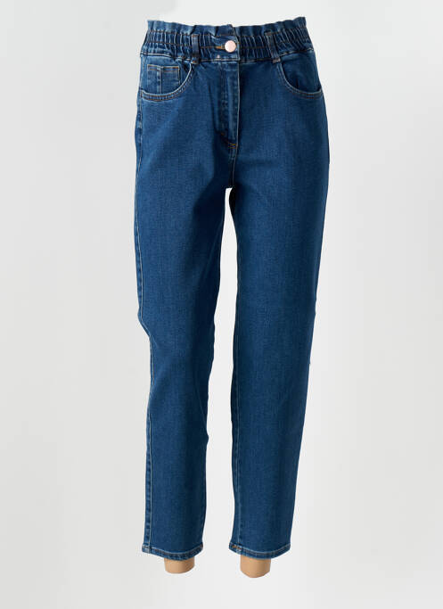 Blugi croială Mom albastru EAST DRIVE femeie