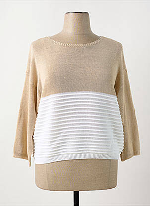 Pulover bej MARINA V femeie