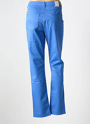 Pantalon drept elasticitate mărime normală albastru KANOPE femeie