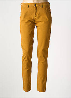 Pantalon chino galben COUTURIST femeie